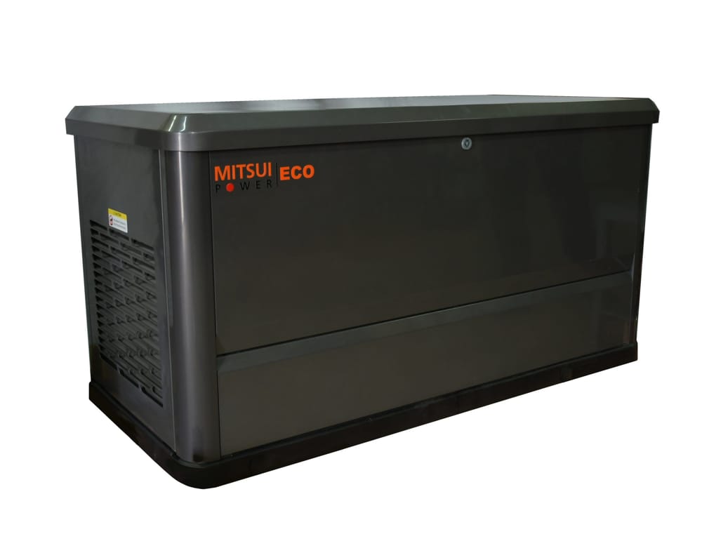 Газовый генератор Mitsui Power Eco GM 7000 в кожухе