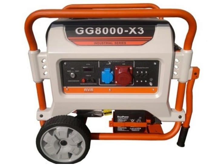 Газовый генератор REG E3 POWER GG8000-X3 с АВР